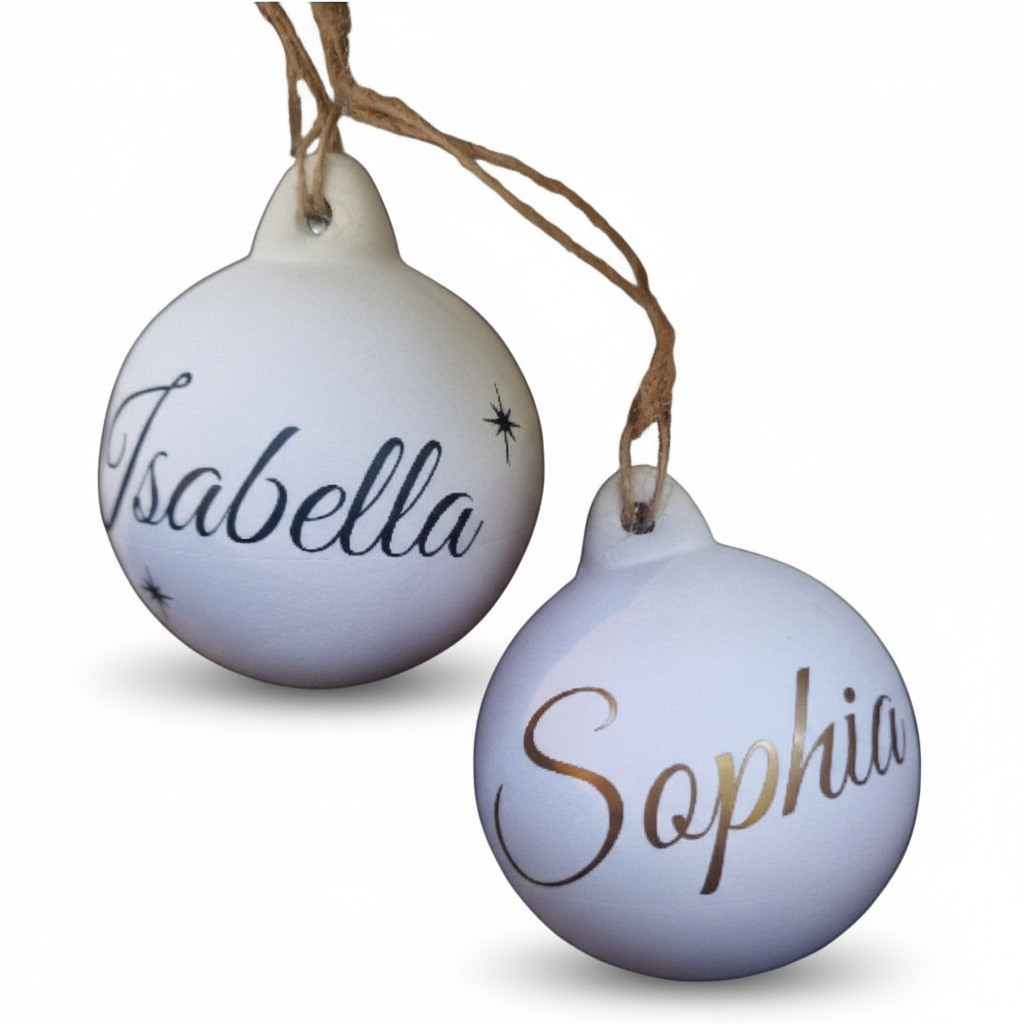 Personalised Christmas Bauble