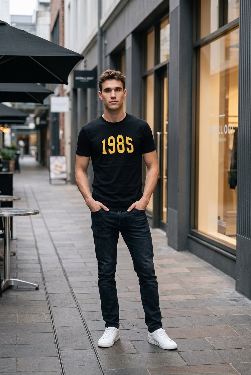 Personalised Year T-shirt - Custom Year Milestone Birthday Gift