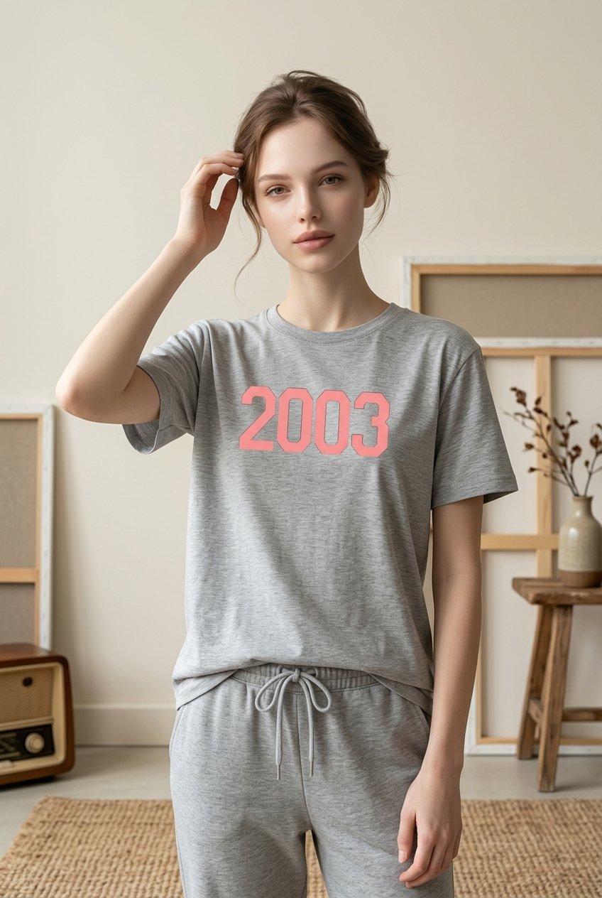 Personalised Year T-shirt - Custom Year Milestone Birthday Gift