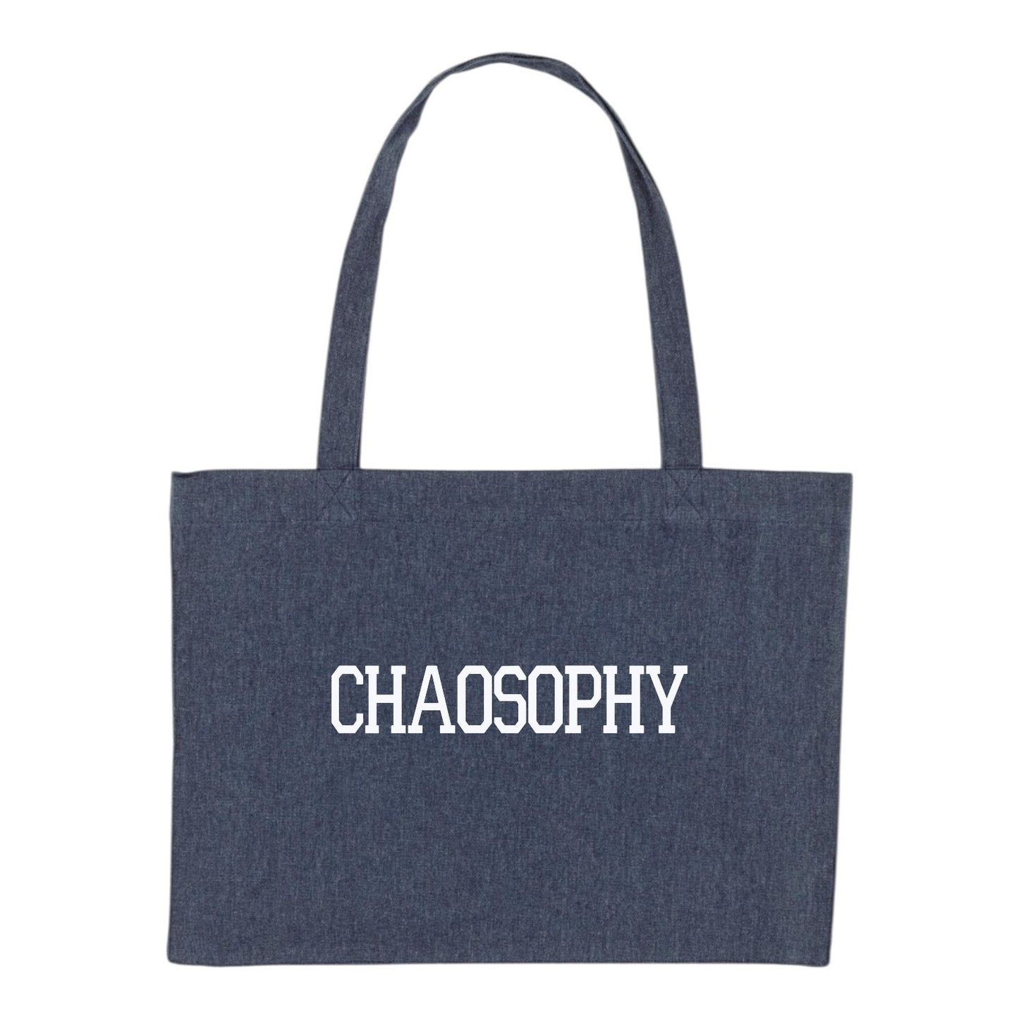 Personalised Large Cotton Canvas Tote Bag - Custom Name, Initials or Year