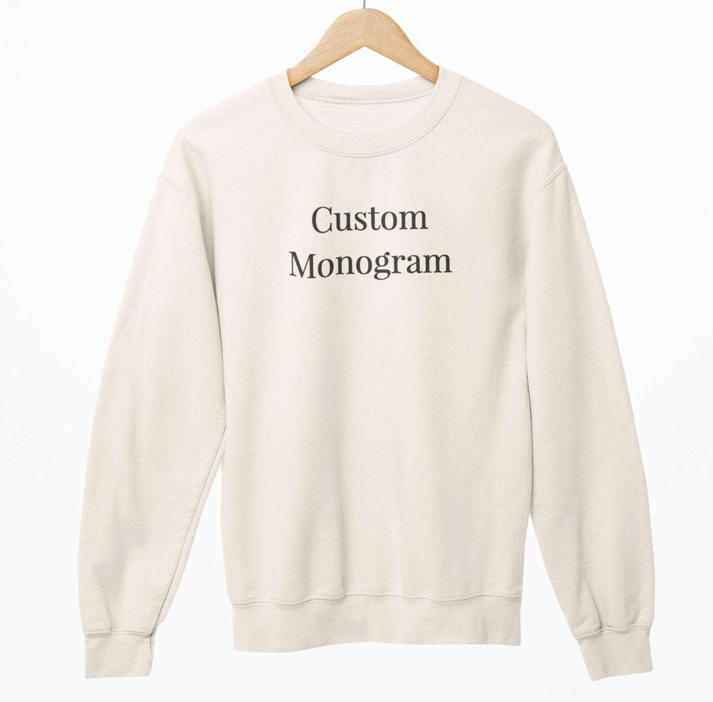 Custom Monogram Sweatshirt