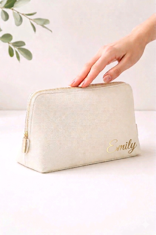 Large Personalised Make-up Bag