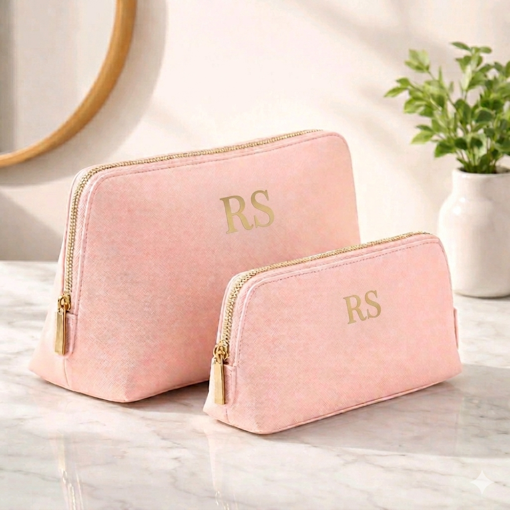 Large Personalised Make-up Bag