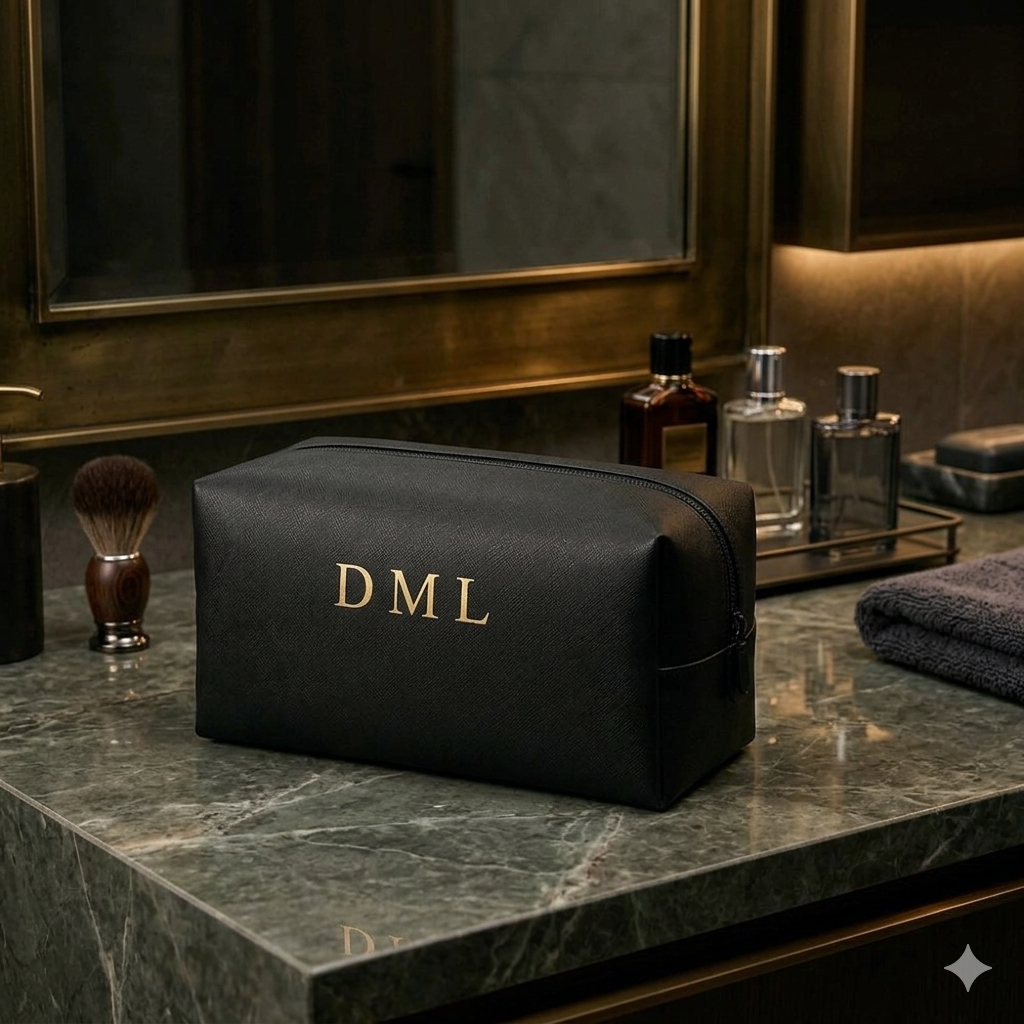 Large Personalised Wash Bag