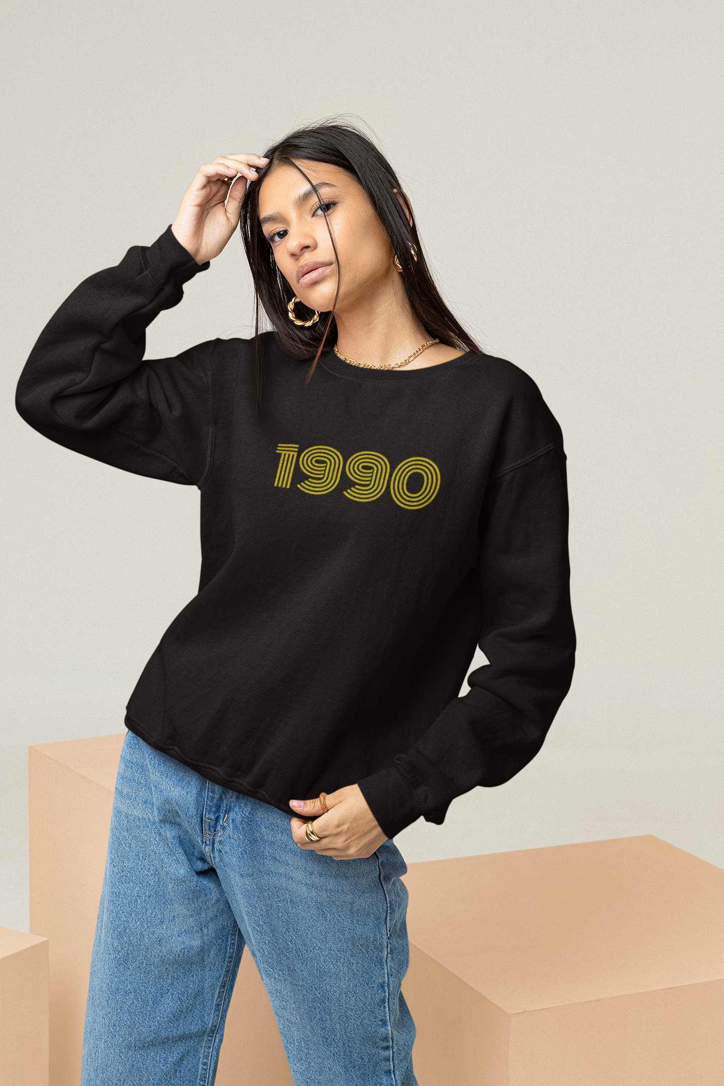 Custom Monogram Year Sweatshirt
